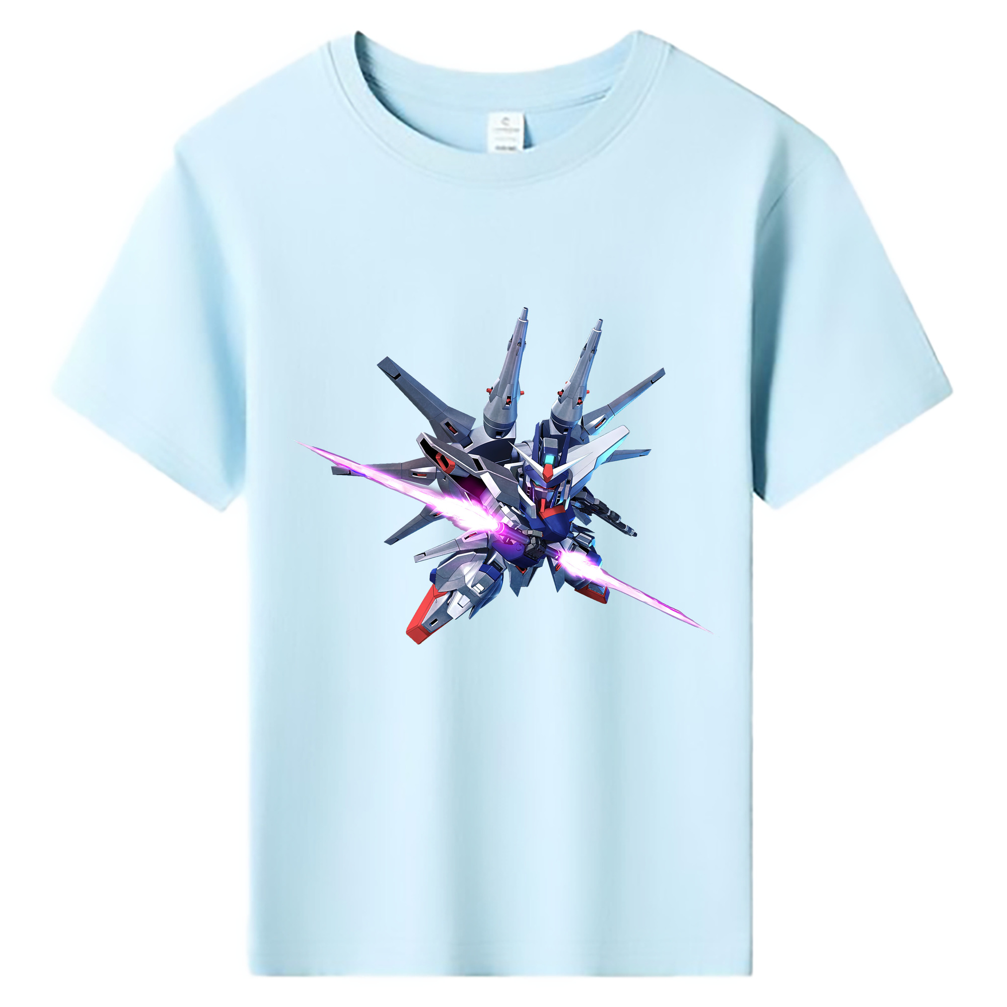 （画像用） 機動戦士ガンダム Mobile Suit Gundam 綿100％キッズTシャツ（フロントプリント）